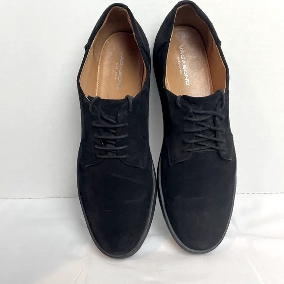 Vagabond Shoemakers Men’s Black Suede Leather Casual Shoes Size 11.5 - Picture 3 of 16